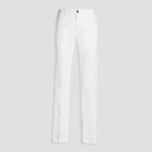 Incotex Slowear slim-fit linen and cotton-blend chinos Pants size 36
